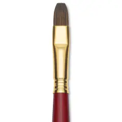 Blick Master Synthetic Kolinsky Brush - Short Handle, Bright, Size 12
