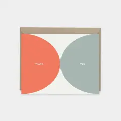 Geo Shapes Thank You Card