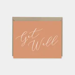"Get Well" Script Card