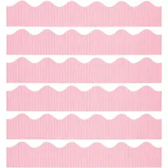 Decorative Border, Pink, 2-1/4" x 50', 6 Rolls