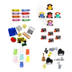 Dress it Up Buttons School Embellishment Assortment