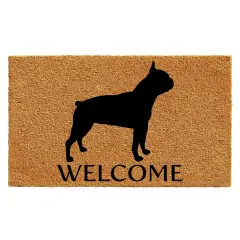 105661729 Boston Terrier Doormat