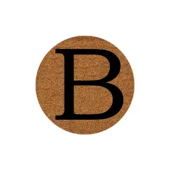 Rubber Monogram Doormat