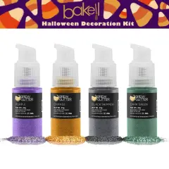 Halloween Green & Black Brew Glitter Spray Pump 4PC Set