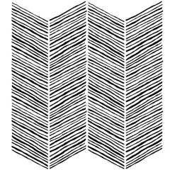 Handpainted Chevron All Over Embossing 12 x 12 Stencil | FS032 by Designer Stencils | Reusable Stencils for Painting |