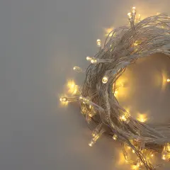 Perfect Holiday 110 LED Icicle Lights Warm white