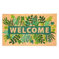 109211729 Greenery Welcome Doormat
