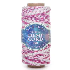 Hemptique Magical Collection Hemp Cord Spools Jewelry Bracelet Making Paper Crafting Scrapbooking Bookbinding Mixed Media Crocheting Macrame Seasonal Holiday Gift Wrapping Fairy