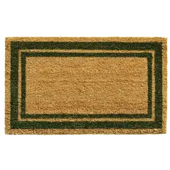 Sage Green Border Doormat