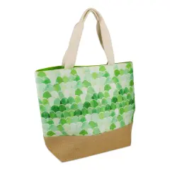DII Palm Print Bag - Brown