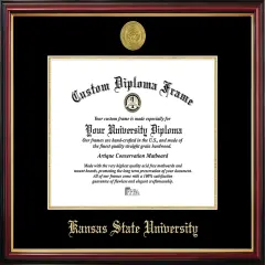 Kansas State University Petite Diploma Frame