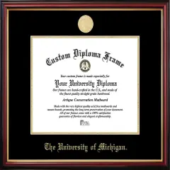 University of Michigan Petite Diploma Frame