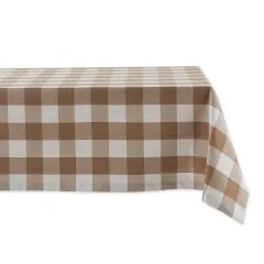 DII Thyme Striped Fringed Table Runner 14x72
