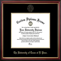 UT El Paso Petite Diploma Frame