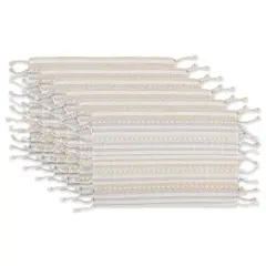 DII French Blue Quilted Farmhouse Placemat (Set of 6)