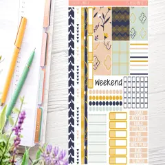 Boho Planner Sticker Kit (for 7x9 vertical planners)&hellip;