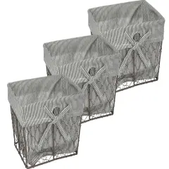 DII Mens Braided Elastic Woven Belt Black XXL