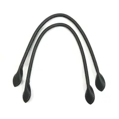 19.3" byhands Synthetic Leather Purse Handles, Bag Strap (32-4903-B) Black