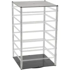 Rotating Revolving Earrings Countertop Display Holds 96 2" Cards