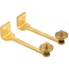 2 French Clock Bell Stand Clockmakers Repair Holders