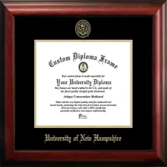 University of New Hampshire 10w x 8h Gold Embossed Diploma Frame