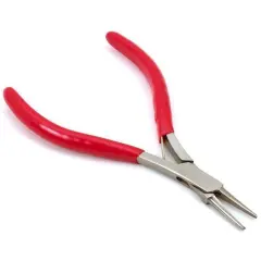 Half Round Nose Pliers 5 1/8" Jewelers Hobby Jewelry Repair Wire Wrapping Tool