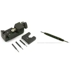 Watch Band Link Pin Remover & Spring Bar Remover Watchmaker Tools Kit 2 Pcs