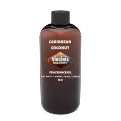 Caribbean Coconut Fragrance Oil (Our Version of the Brand Name) (16 oz Bottle) for Candle Making, Soap Making, Tart Making, Room Sprays, Lotions, Car Fresheners, Slime, Bath Bombs, Warmers&hellip;