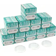 100 Plastic Watch Crystals Watchmaker Dome Parts 32.2mm