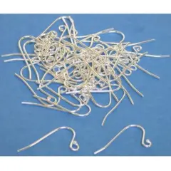 50 Sterling Silver Shepherd Hook Earrings 21 Gauge