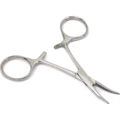 Curved Locking Hemostat Fishing Outdoor Hand Tool 3.5"