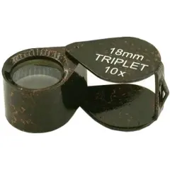 10X Eye Loupe Jewelers Diamond Gem Magnifier 18mm Tool