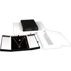 3 Earring Ring Necklace Black White Combo Jewelry Boxes