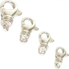 4 Sizes Sterling Silver Pocket Watch FOB Part