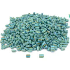 Multi Color Chevron Glass Beads Beading Approx 600