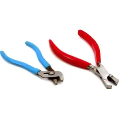 2 Stone Setting Prong Pliers Jewelers Hand Tool Set