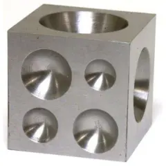 Dapping Doming Block 2" Jewelers Metalworking Jewelry Shaping Tool 2 Pcs