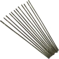 12 Pcs Saw Blades Jeweler Metalworking Metal Cutting Jewelry Repair Tool Size 1