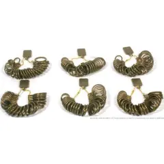 6 Ring Sizing Finger Size Gauges Jewelry Sizer Tools