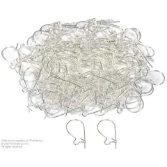 200 Kidney Wire Earrings Sterling Silver Part