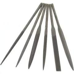 Eurotool Quality Needle File Set 6 Pcs Cut 2 Jewelry Beading Metal Working Craft