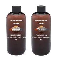 Champagne Toast Fragrance Oil (Our Version of the Brand Name) (32 oz Bottle) for Candle Making, Soap Making, Tart Making, Room Sprays, Lotions, Car Fresheners, Slime, Bath Bombs, Warmers&hellip;