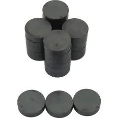 25 Round Full Disc Magnets Crafts Hobby Home Model Fridge Office Part 3/4"