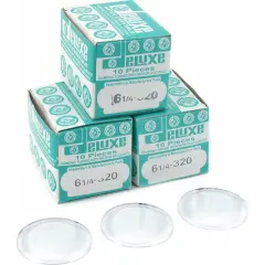 30 Plastic Watch Crystals Watchmakers Dome Parts 32mm