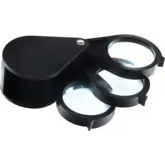 SE 5x Triple Lens Folding Magnifier with 1-1/4" Lens - ML26B