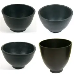 4 Rubber Investment Mixing Bowls Jewelers Casting Design & Repair Tools