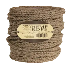 Hemptique Hemp Rope Kilo Spools Eco Friendly Sustainable Naturally Grown Jewelry Bracelet Making Paper Crafting Scrapbooking Bookbinding Mixed Media Crocheting Macrame Seasonal Holiday Gift Wrapping Outdoor Gardening