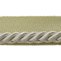 5 yards of Ebony 1/8" Twisted Lip Cord Trim Ivory