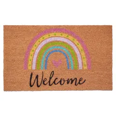 107841729 Rainbow Welcome Doormat