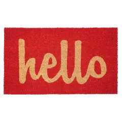 100301729RNS Script Hello Doormat
